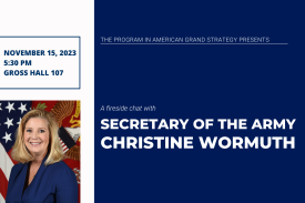 Fireside Chat with Secretary of the Army Christine Wormuth